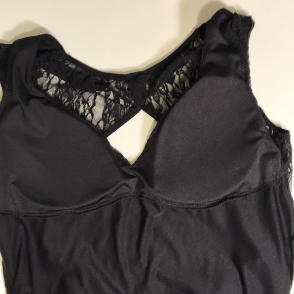 SOLD-Black lace dress - Picture 6 of 7